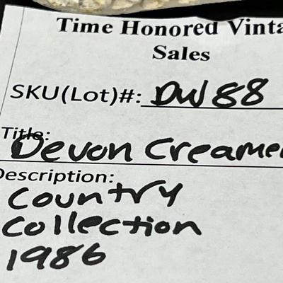 David White Devon Creamery