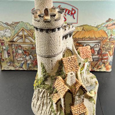 David White Castle Gate with Box and COA