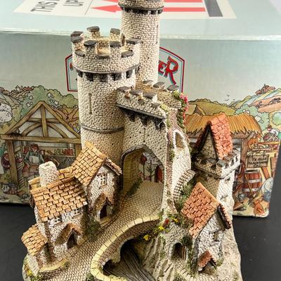 David White Castle Gate with Box and COA