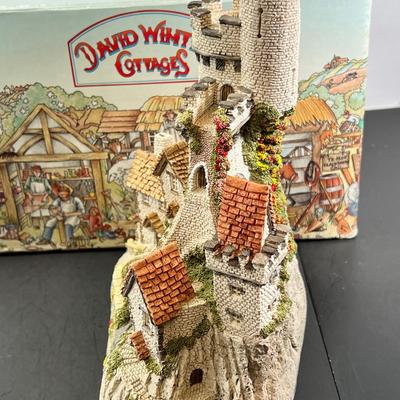 David White Castle Gate with Box and COA