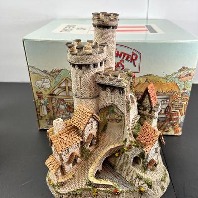 David White Castle Gate with Box and COA