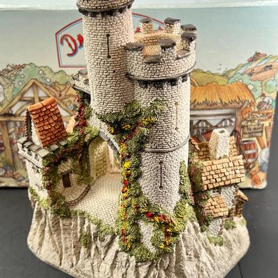 David White Castle Gate with Box and COA
