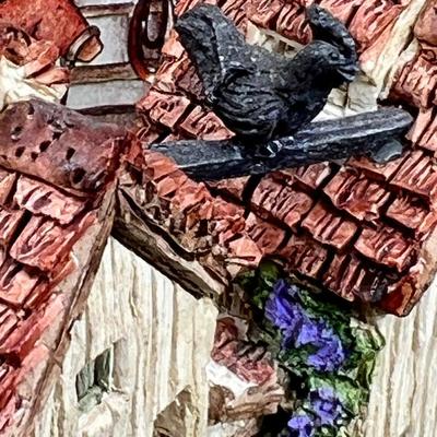 David White The Shires Chicken on roof