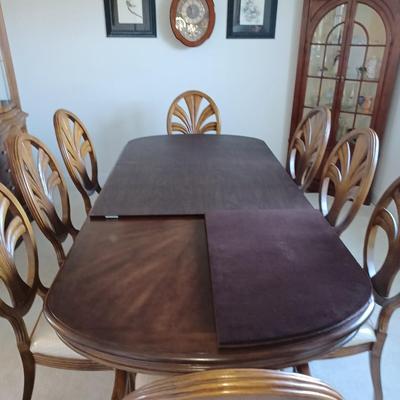 Cherry Pedestal Dining Table
