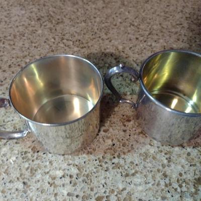 Pair of Sterling Silver Cups 93 grams