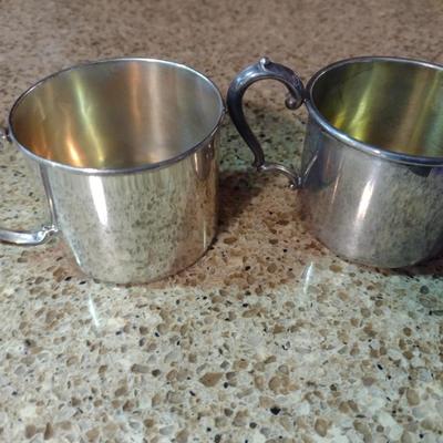 Pair of Sterling Silver Cups 93 grams