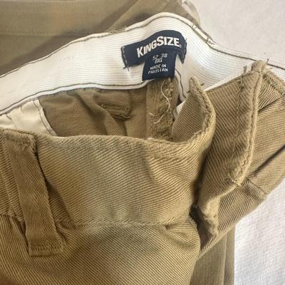 New King Size Brand Khaki Colored Chinos 50x29