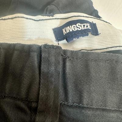 New King Size Brand Faded Black Colored Chinos 50x29