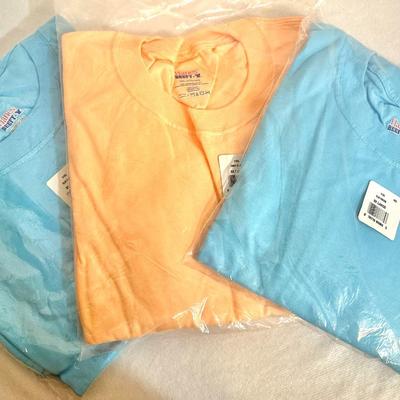 Lot of 3 Hanes Cotten T-Shirts New in Packages - 3XL