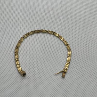 14k 8in gold bracelet