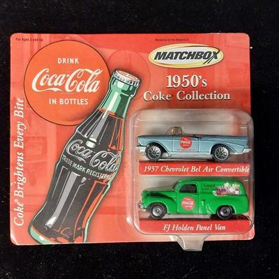 NEW MATCHBOX 1950'S COKE COLLECTION