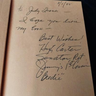2 BOOKS SIGNED BY AUTHORS PAT SCHROEDER & HUGH CARTER