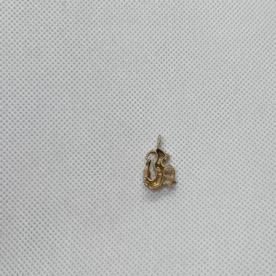 14k Capricorn Sea Goat pendant