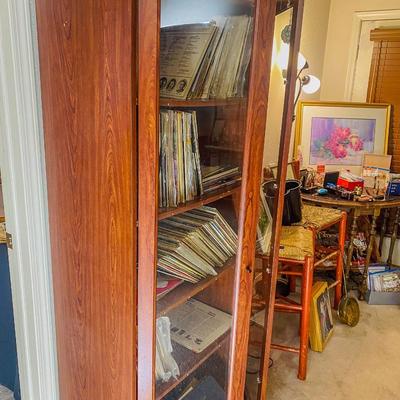 Lot 17 - Records and Records Cabinet