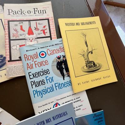 Vintage booklets