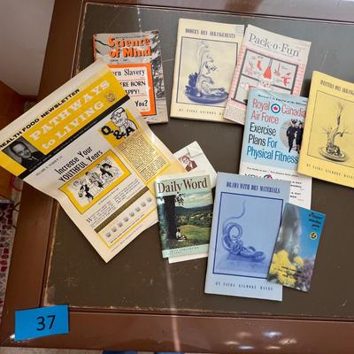 Vintage booklets