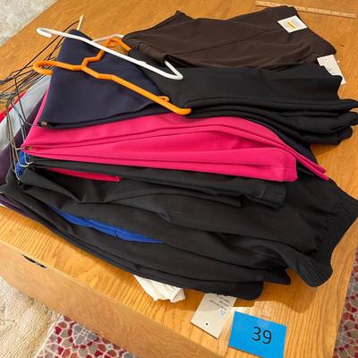 Lot of ladies pants