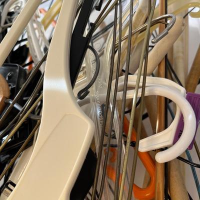 Bins full of Hangers