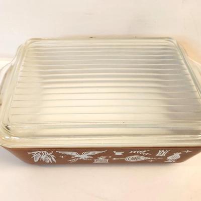 Lot #96  Vintage PYREX Dish with Lid
