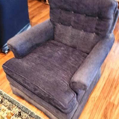 Lot #99 Naby Blue Club Chair - Clean