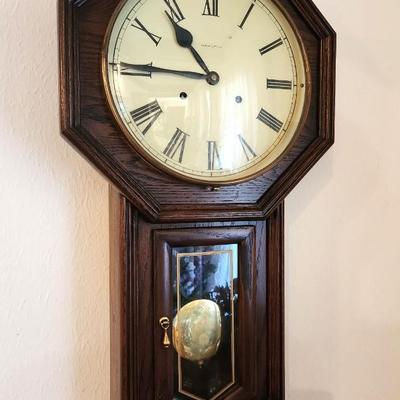 Lot #104  Hamilton Walk Clock - Wind up - Working condition