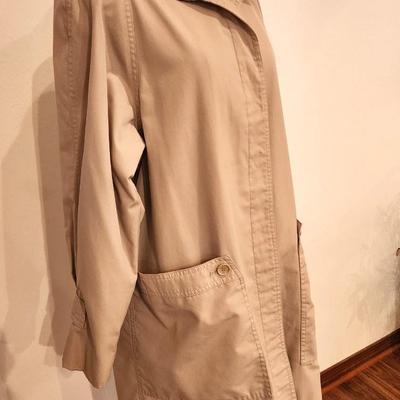 Lot #106  Ladies London Fog All Weather Coat - 12 Regular