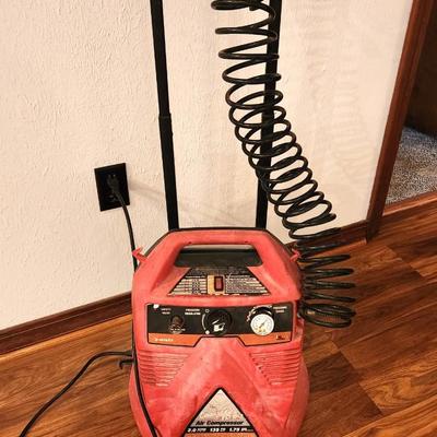 Lot #108  Husky Easy Air To Go portable Air Compressor