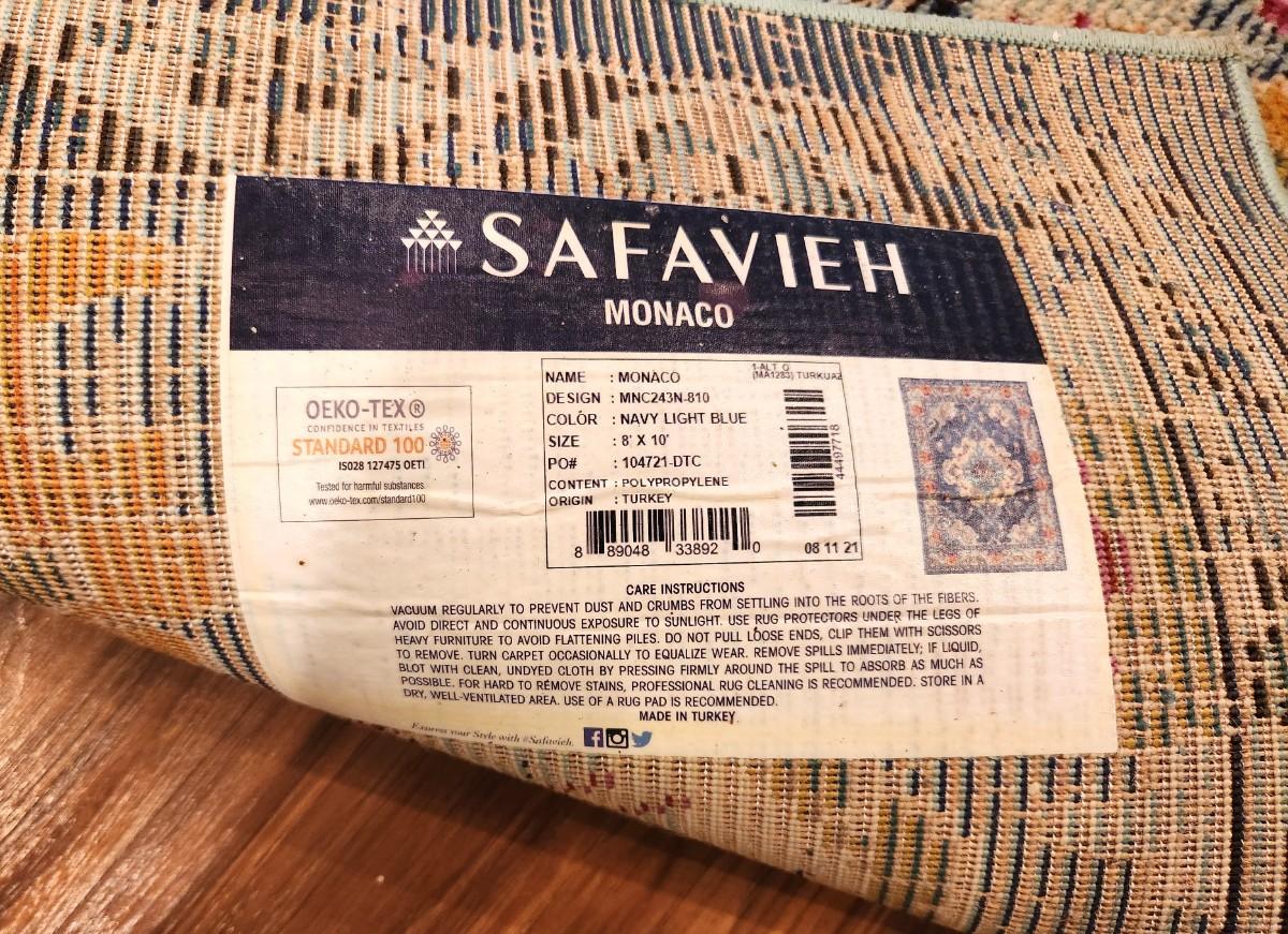 Lot 114 Contemporary Rug Safavieh Company Made Turkey