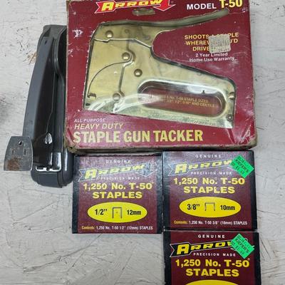 HD stapler and Staple Gun Tacker with staples