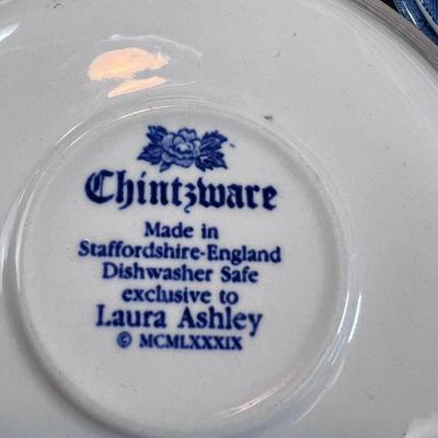 Blue White Plates