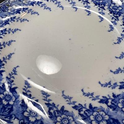 Blue White Plates
