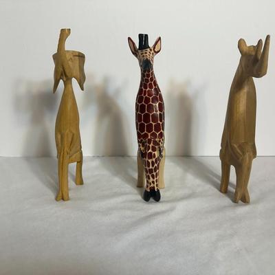80's Hand Carved African Party Animals