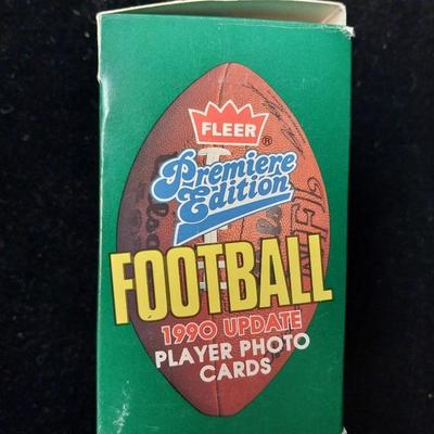 FLEER 1990 UPDATE FOOTBALL PLAYERS PHOTO CARDS PREMIERE EDITION