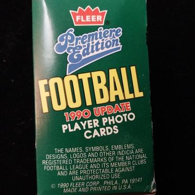 FLEER 1990 UPDATE FOOTBALL PLAYERS PHOTO CARDS PREMIERE EDITION