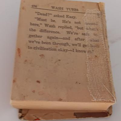 Two antique books Wash Tibbs and The little Colonel Shirley Temple