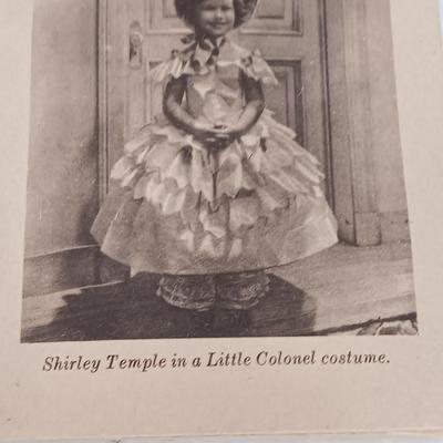 Two antique books Wash Tibbs and The little Colonel Shirley Temple