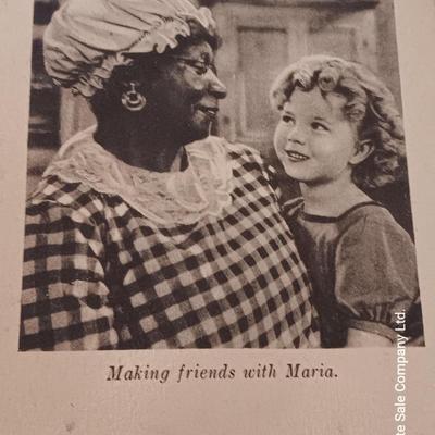 Two antique books Wash Tibbs and The little Colonel Shirley Temple
