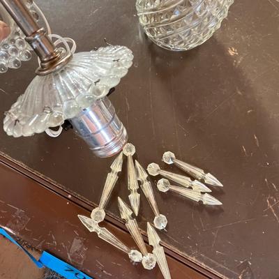 Glass ball lamp & Wall sconce