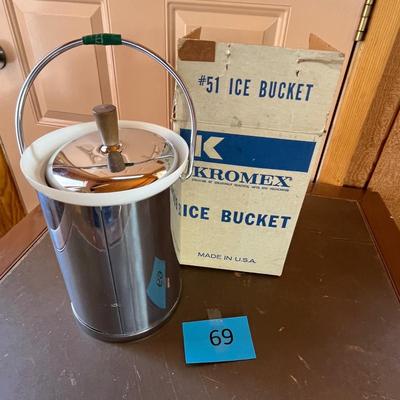 Kromex Ice Bucket NIB