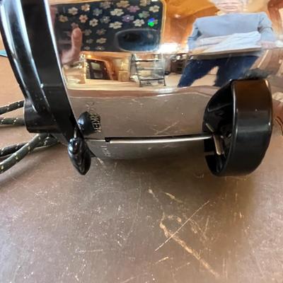 Vintage chrome toaster