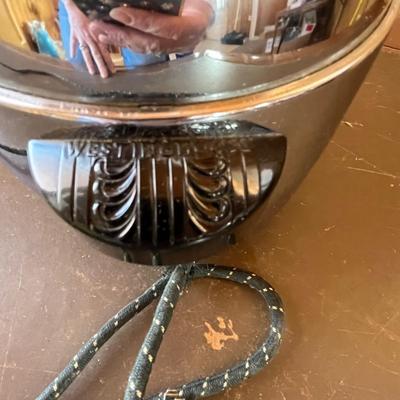 Vintage chrome toaster