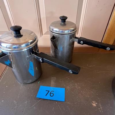 Steelco Salesman sample Coffee Makers