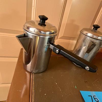 Steelco Salesman sample Coffee Makers