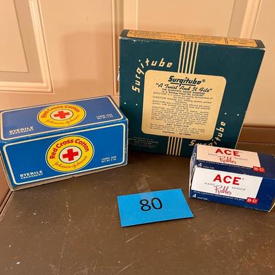 Vintage First Aid items