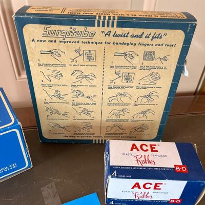 Vintage First Aid items