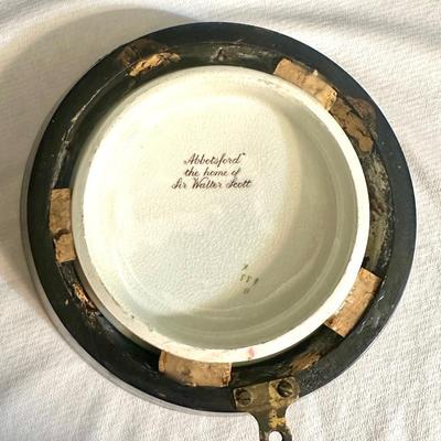 Abbotsford Framed Vintage Ceramic Pot Lid
