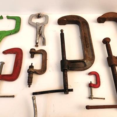 Lot #130  Clamp Set - 11 Pieces