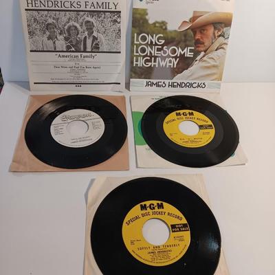 Records 45 LPs James Hedrick's % The Hedrick's family