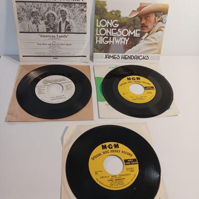 Records 45 LPs James Hedrick's % The Hedrick's family
