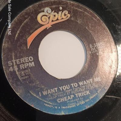 Collection of 45 Records - Eagles - Queen - Cheap Trick - Bruce Springsteen & more